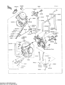 VN750 Carburetor assy