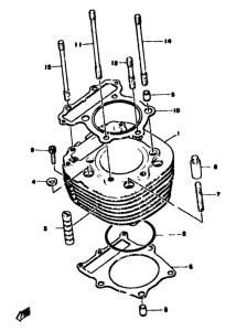 SR500 Цилиндры