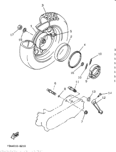 CW50 Переднее колесо