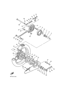 PW80 Переднее колесо