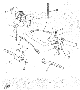 SR250 Interruptores, manetas