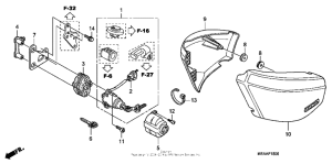 VTX1300T Боковые обтекатели