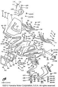 XVZ12TDK Обтекатель
