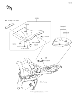 ZR800 Сиденье