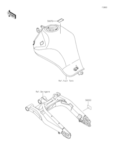 EX400 Наклейки