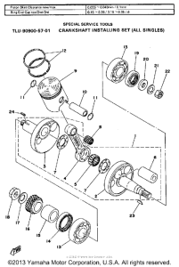 GTMXF Коленвал и поршни