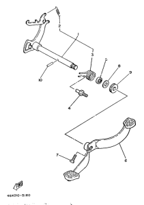 T80 Вал переключения