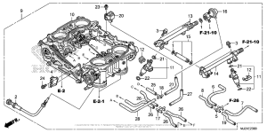 ST1300P (ABS) Throttle Body (Assy.)