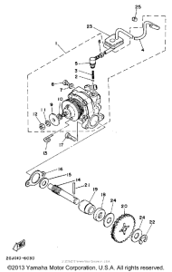 YSR50D Масляный насос