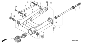 VT750CA Маятник