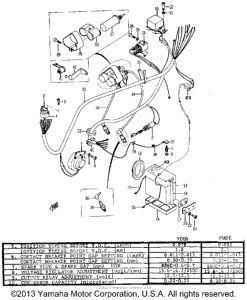YM2C Электрическая система