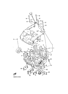 XS650 ｸﾗﾝｸｹｰｽ