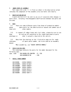 GSX-R400 Catalog preface