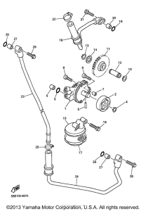 WR400FK Масляный насос
