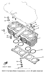 FZ600U Цилиндры