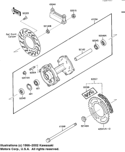  Задняя втулка