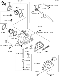 EN500 Воздушный фильтр