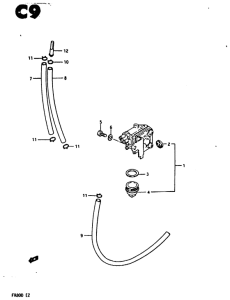FR80 Топливный кран