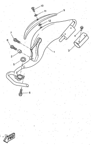 YQ50 Выхлопная система