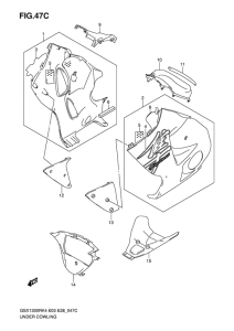 GSX1300R Under cowling