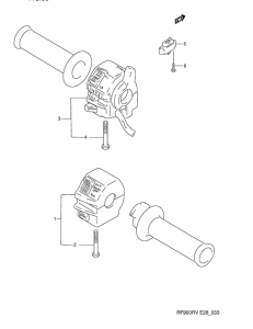 RF900 Рулевой переключатель