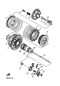 FZR600 FZR600A Бендикс