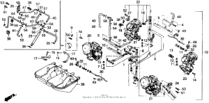 VFR700F Карбюратор