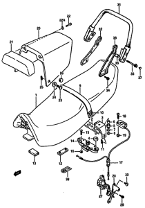 GSX-750 Пружина