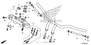 VT750C2B Handlebar (3)