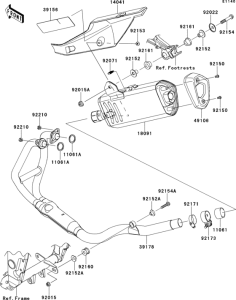 EX300 Глушитель