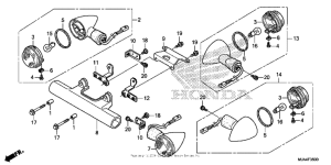 VT750C2B Turn signal (1)