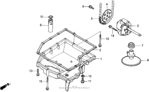  Маслянный поддон