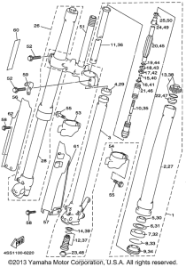  Передняя вилка