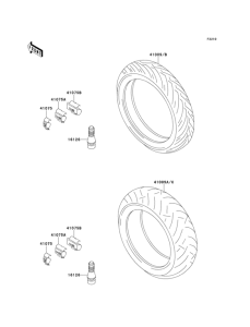 ZX600 Покрышки