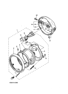 XJ400 ﾍﾂﾄﾞﾗｲﾄ