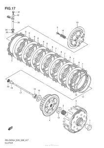 RM-Z450 Сцепление