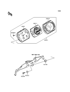 ZX1000 Приборы