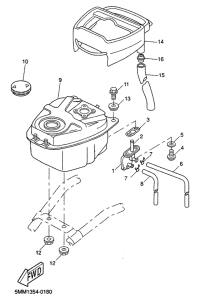 CW50 Топливный бак