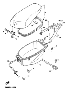 XC125 Сиденье