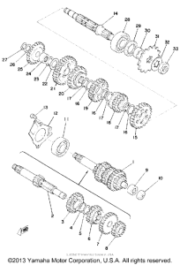 RS100C Трансмиссия