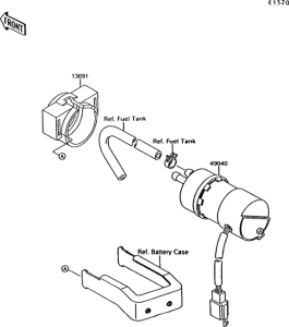VN1500 Топливный насос