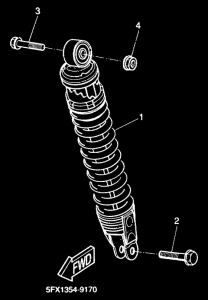 CW50RS Задняя подвеска