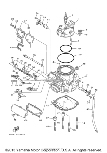 YZ250N1 Головка цилиндров