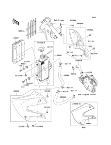 KX65 Радиатор