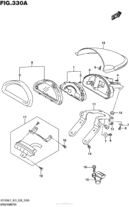 VZ1500 Speedometer (Vz1500L7 E03)