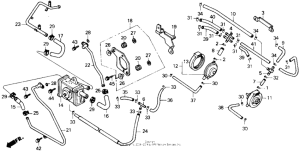 CB400F Ac air suction valve