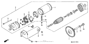 ST1100 Стартер