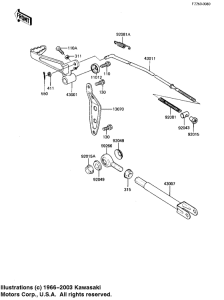  Педаль тормоза