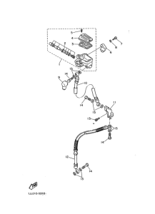 SRX400 Передний тормозной цилиндр