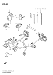 RMX450 Жгут проводов